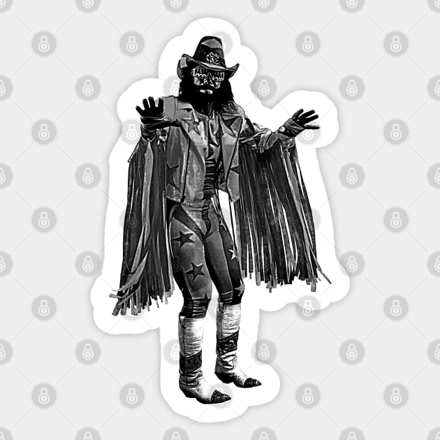 Randy Savage // Macho Man Sticker by idontwannawait